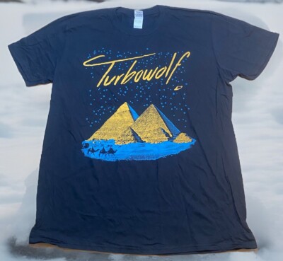 Turbowolf Official Pyramid T-Shirt English Rock Band XL Concert Tour