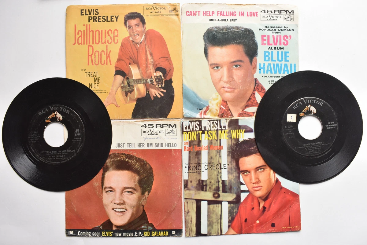 ELVIS PRESLEY 45 Values MAVIN