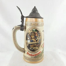 Vintage Anheuser Busch Budweiser Limited Edition "D” Series Beer Stein
