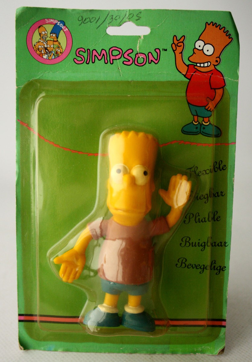 RARE VINTAGE 90'S SIMPSONS BART SIMPSON 4.5