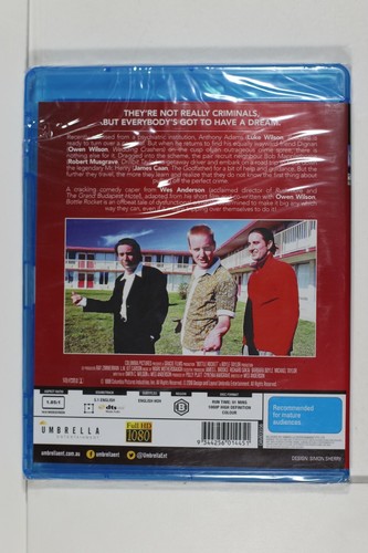 Bottle Rocket (Blu-ray, 1996) Luke Wilson, Owen Wilson, James Caan - New Sealed - Picture 2 of 2