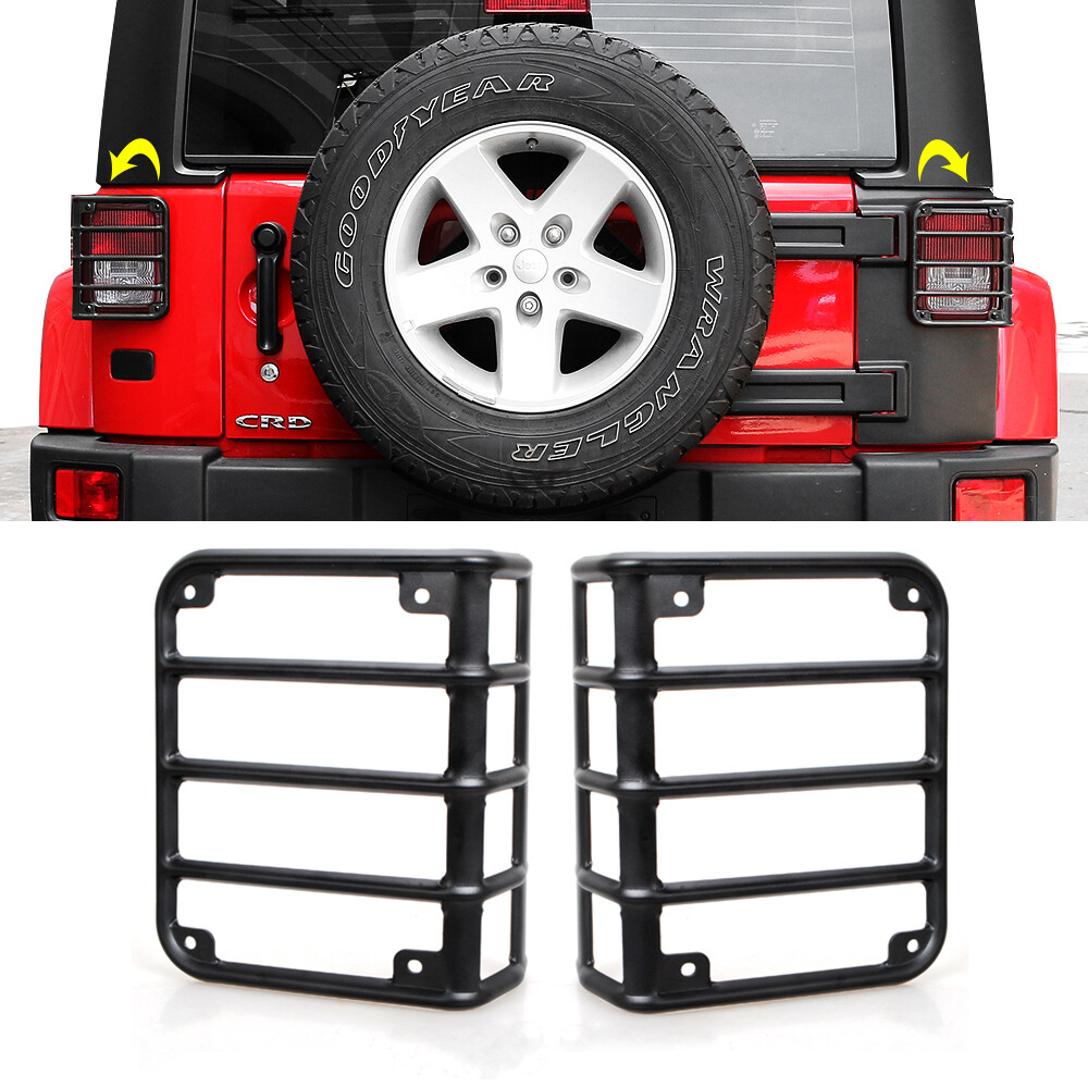 Jeep Wrangler Unlimited Tail Light Guards Shelly Lighting