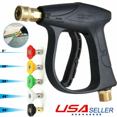 #ad High Pressure 3000PSI Car Power Washer Gun Spray Wand Lance Nozzle and Hose Kit $5.99