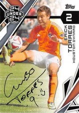 Erick Torres signed soccer card (Houston Dynamo MLS Mexico) 2015 Topps #155