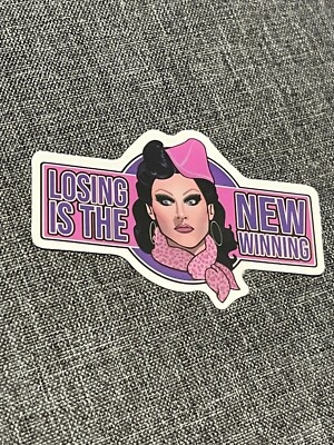 #ad TV SHOW SMALL STICKER STICKERS RUPAUL DRAG RACE QUEEN LOSING IN THE NEW WINNING AU $3.95