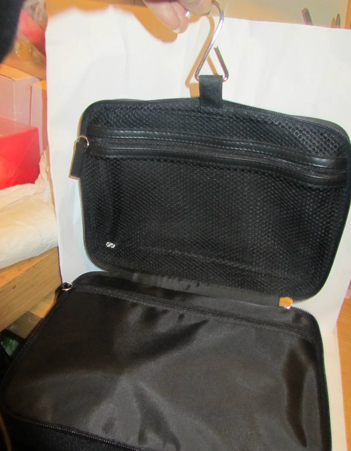 Kit de suspension 100 % authentique parfums CDior lavage sac de voyage/maquillage en noir