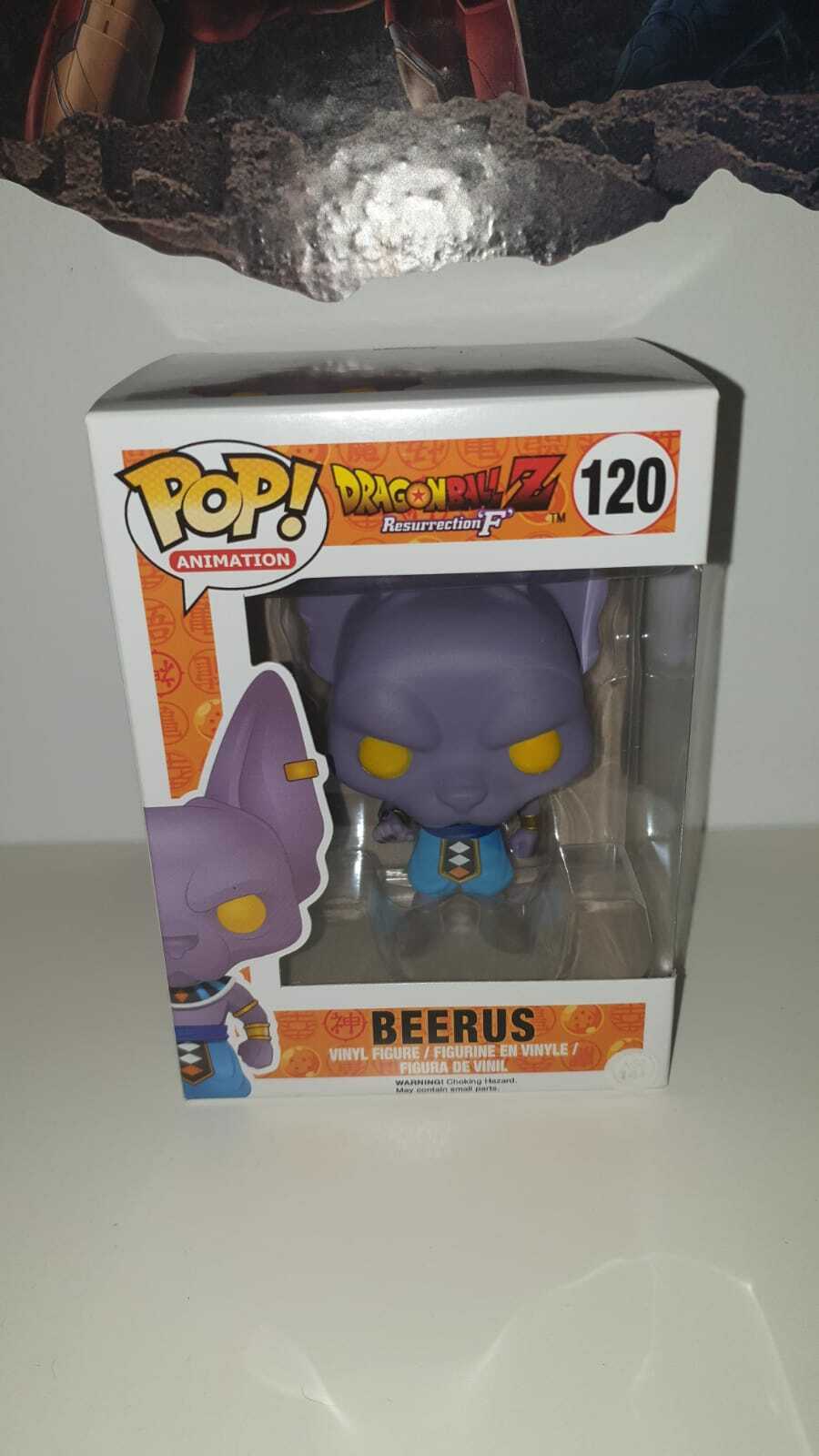 Beerus Funko Pop Resurrection F 120 Original 100% Beerus Funko Pop Resurrection F 120 Original 100%
