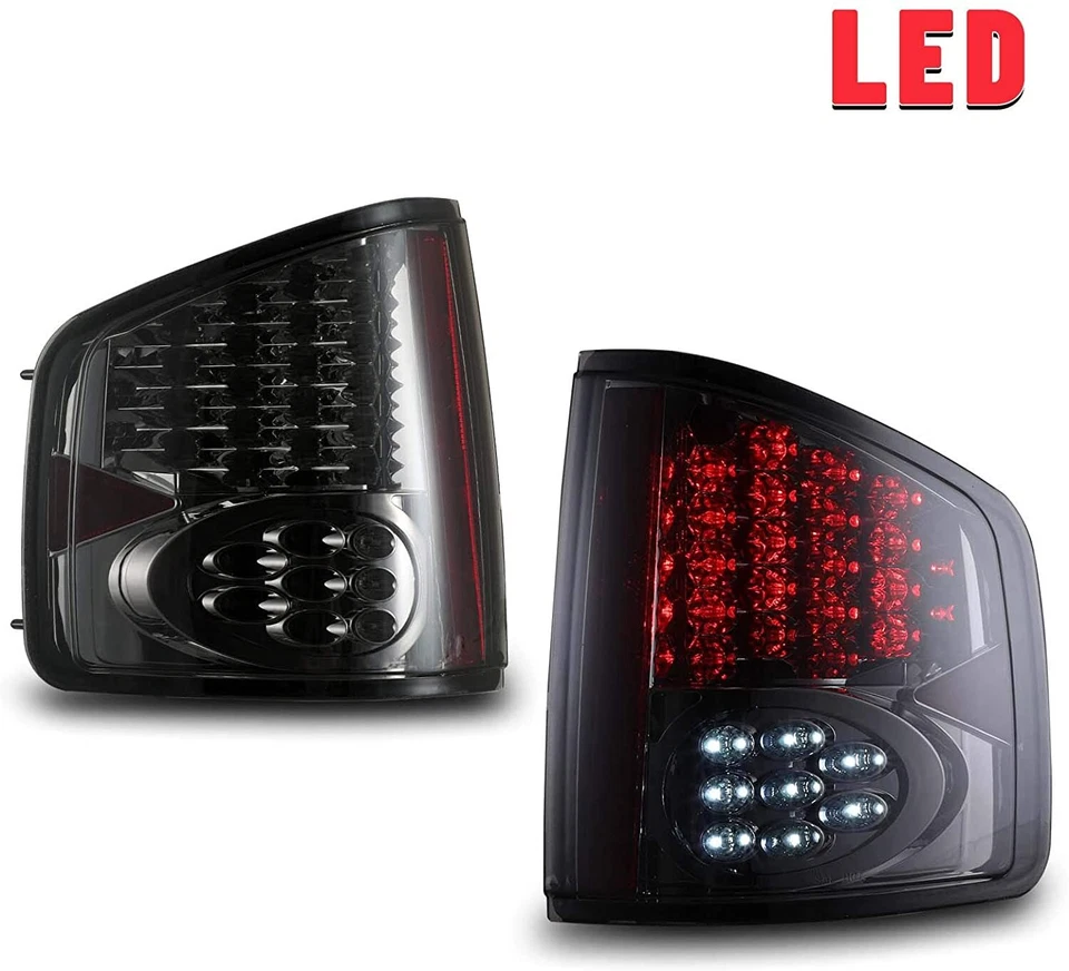 Par de luces traseras de humo LED para Chevy S10/GMC Sonoma 1997-2004 Foto 3 de 4