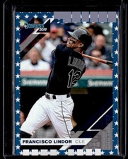 2019 Donruss Independence Day Variations #68 Francisco Lindor