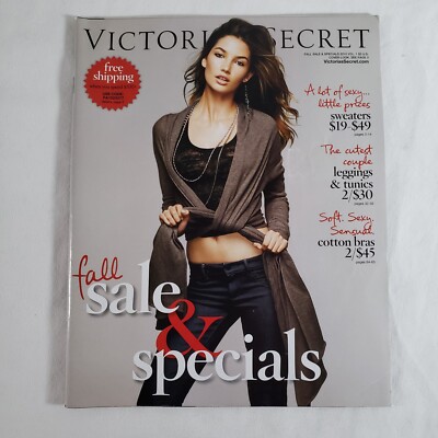 Victoria's Secret Catalog Fall Sale & Specials 2010 Vol 1 Lily Aldridge