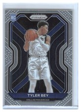 b1 Tyler Bey RC Base Rookie #251 2020-21 Panini Prizm Dallas Mavericks