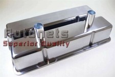 Sbc Chevy Valve Cover Tall Tube 305 327 350 Polish Aluminum Circle Track Racing Sbc Chevy Valve Cover Tall Tube 305 327 350 Polish Aluminum Circle Track Racing