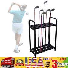 Golf Club Display Golf Putter Storage Organizer Golf 27-hole Cue Display Stand