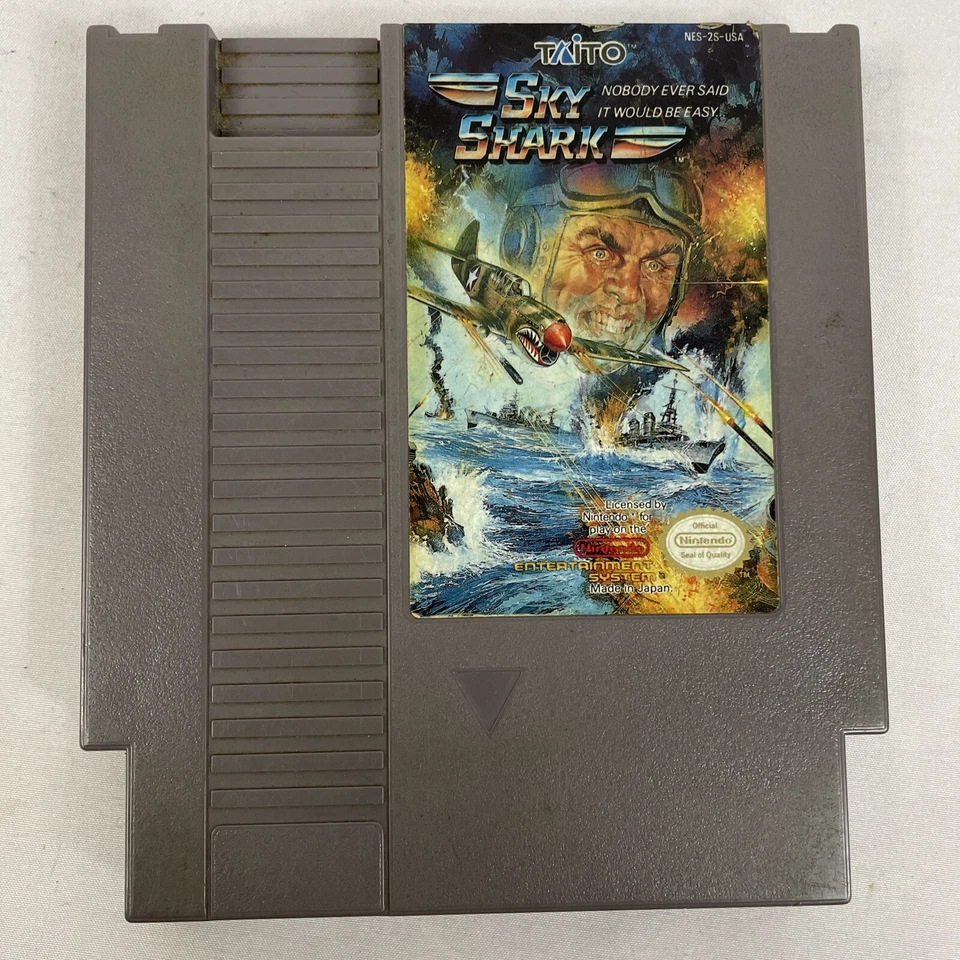 Sky Shark NES Nintendo Entertainment System, 1989 Tested & Working HW - Image 2 of 4