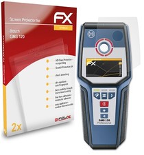 atFoliX 2x Film Protection d'écran pour Bosch GMS 120 mat&antichoc