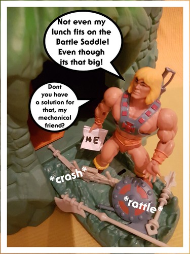 MotU - Battle Saddle Organiser - Masters of the Universe Tribute - Bild 3 von 12