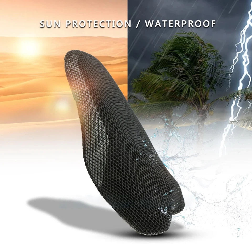 For Honda CB500X AntiSlip 3D Seat Cover Breathable Waterproof Cushion Seat Cover - Image 2 of 4