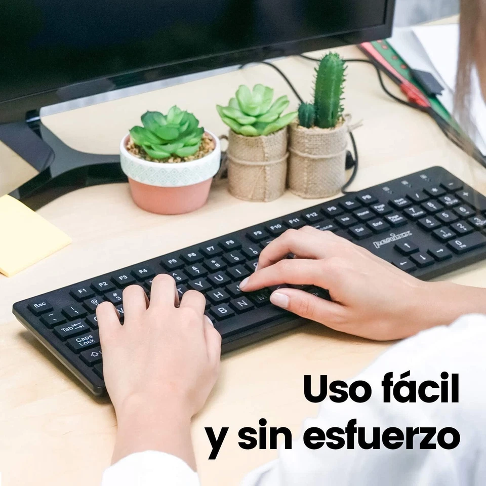 PERIBOARD-317ES Wired LED Backlit Keyboard – Full-Size Spanish QWERTY Layout - Image 4 of 4