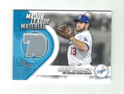 MAX MUNCY 2021 Topps Update Series JERSEY Major League Material