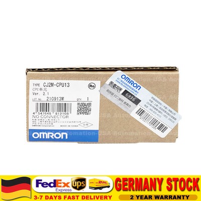 CJ2M-CPU13 New In Box Omron CJ2M-CPU13 PLC Module CPU Unit