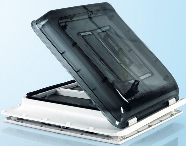 Fiamma Rooflight Vent CRYSTAL - 400mm x 400mm - Fiamma Rooflight Vent 40 x 40