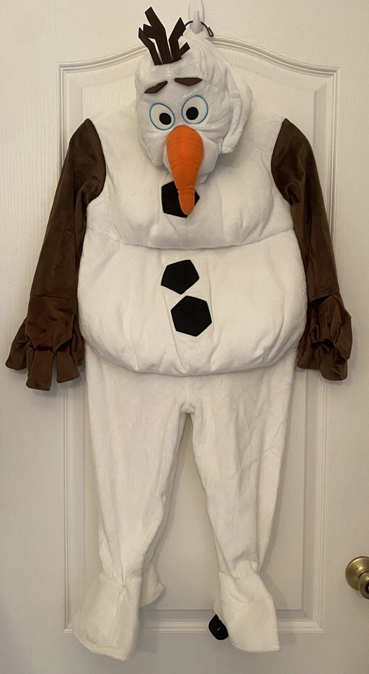 Disney Store Olaf Niño XS Talla 4 Peluche Disfraz Halloween Muñeco de Nieve Congelado Foto 2 de 4