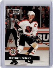 1991-92 Pro Set Hockey Card Wayne Gretzky A Los Angeles Kings #285