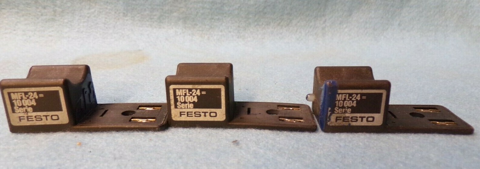 FESTO PLUG MFL-24 24V AC/DC (LOT OF 3)
