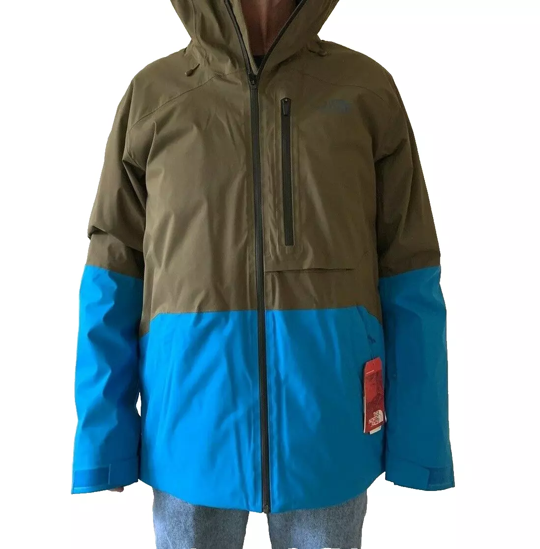 NEW The North Face Men s Sickline Ski Jacket In Beech Green