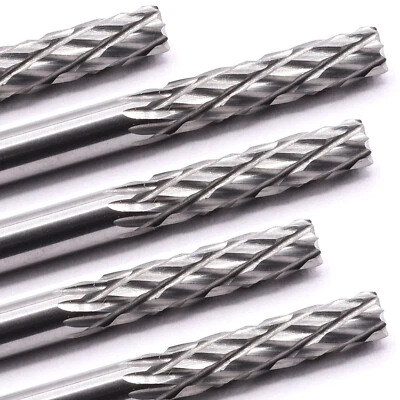 HOBBYPOWER24 5x VHM Schaftfräser 3mm Frässtifte Fräser Gravur für Dremel Proxxon Zubehör