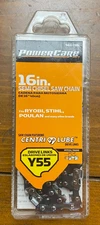 PowerCare Y55 16" Chainsaw Chain-Brand New- Fits Ryobi, Stihl, Poulan + More