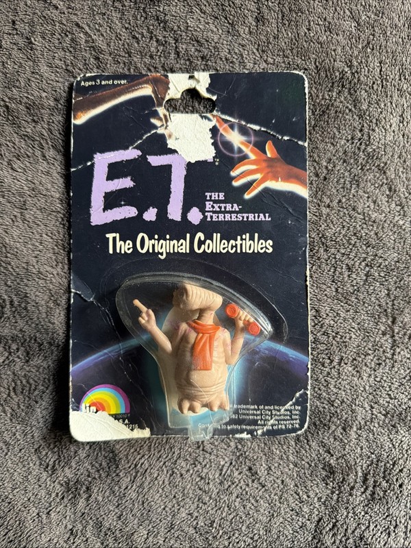 Vintage SEALED E.T. The Extra Terrestial Original Collectibles LJN Toy # 31215