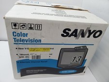 Vintage NOS New Sanyo AVM-1309G 13  CRT Retro Gaming TV Remote Original Box