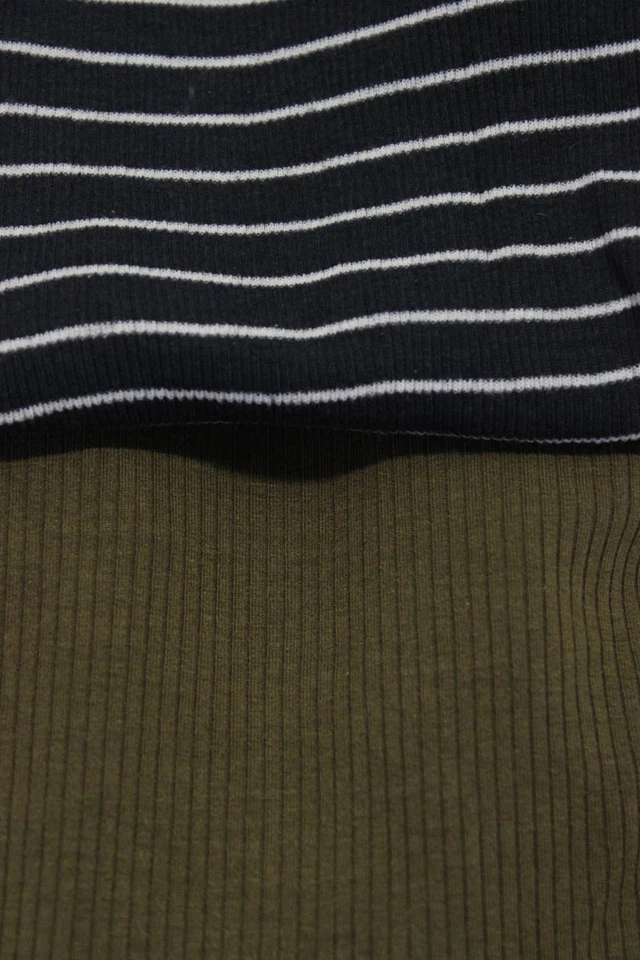 Camiseta sin mangas acanalada Vince ATM para mujer azul verde talla XS pequeño lote 2 Foto 2 de 3