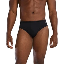 TYR Men’s Durafast Elite Racer Brief Comfortable Swimsuit - Color & Size Options