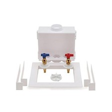 Oatey 38528 Quadtro Washing Machine Outlet Box F1807 PEX Tail Piece, 1/4" Turn,