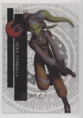 2015 Topps Star Wars High Tek Form 2 Tidal Diffractor 55/99 Hera Syndulla 03x5