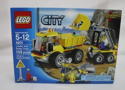 LEGO City: Mining Loader and Dump Truck (4201) Brand New & Factory Sealed