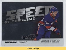 2024-25 Upper Deck Credentials Speed of the Game Stars Mathew Barzal READ 1l1y