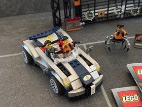 Lego Agents 8634 Mission 5 Turbocar Chase Chase with Instructions OBA *EXCELLENT