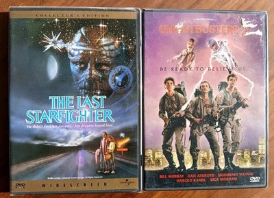 The Last Starfighter 1984 Ghostbusters 2 DVD LOT NEW 1989 Murray Ramis Aykroyd  
