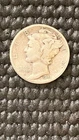 1941 Mercury Dime 10c Circulated 90% Silver Coin Philadelphia Mint