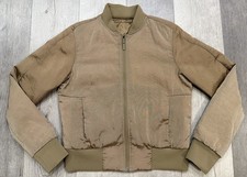 Lululemon Women s Beige Tan Non-Stop Reversible Bomber Jacket - Size 4