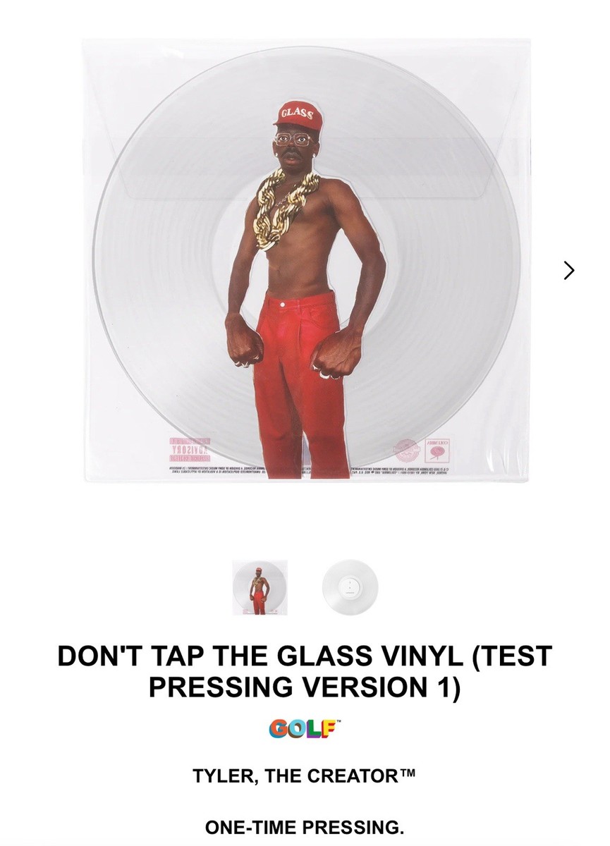 TYLER THE CREATOR Don’t tap the glass LP Tyler, The Creator – Don't Tap The Glass – Vinyl (Clear, LP