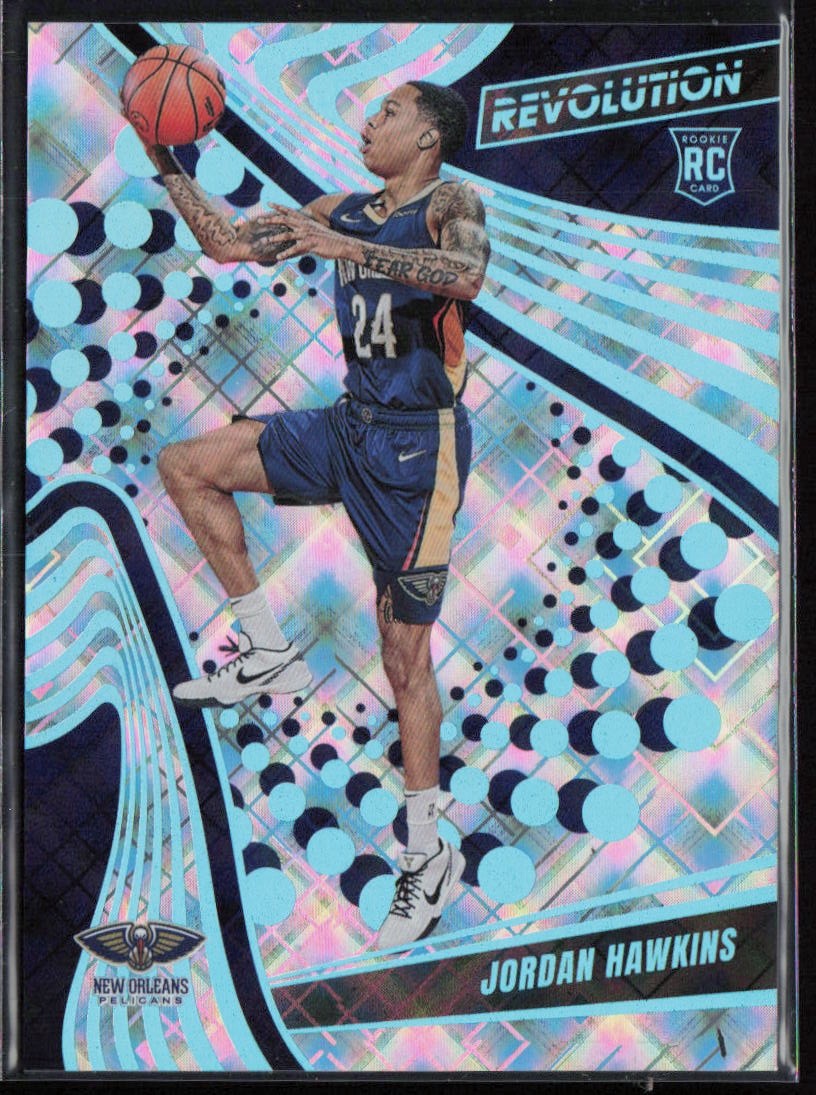 2023-24 Panini Revolution #116 Jordan Hawkins Cosmic #/99