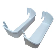 240323001-2 Pack for Frigidaire Refrigerator Door Bin Shelf White 2 PACK SALE