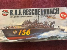 Vintage Airfix 1/72nd RAF Rescue Launch Whaleback