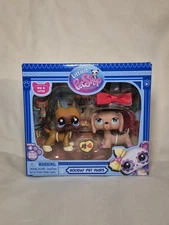  Littlest Pet Shop Series 4 - Holiday Pet Pairs - Big & Little - New
