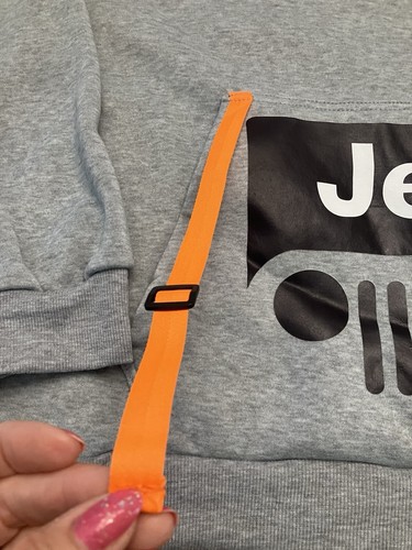 Sudadera con Capucha JEEP Para Hombres 2XL Gris Negra XXL Falcon One ÚNICA RARA - Imagen 9 de 18