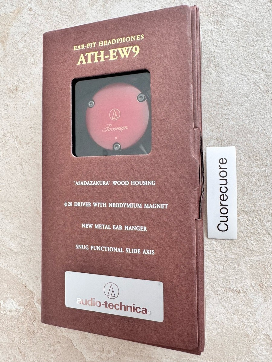 【新品未開封】2個セットaudio-technica ATH-EW9 新品未開封】2個セットaudio-technica ATH-EW9